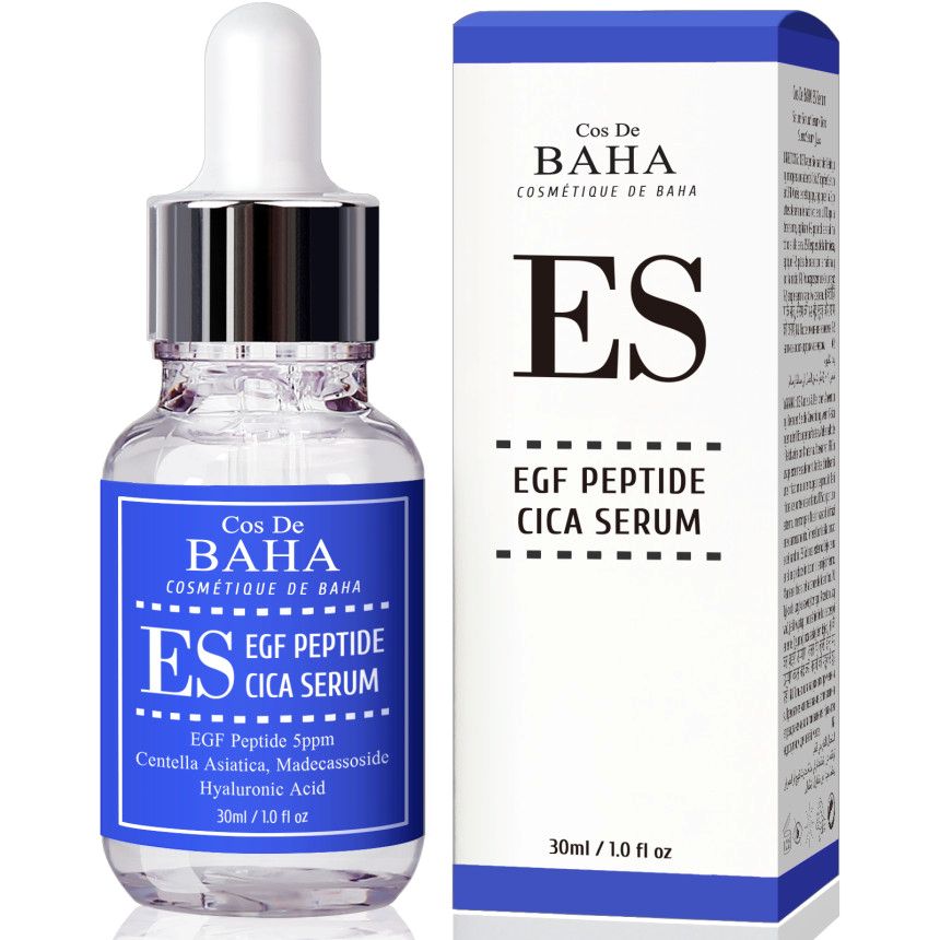 Cos De BAHA Cos De BAHA EGF Peptide 5ppm Cica Serum 30ml – serum product image