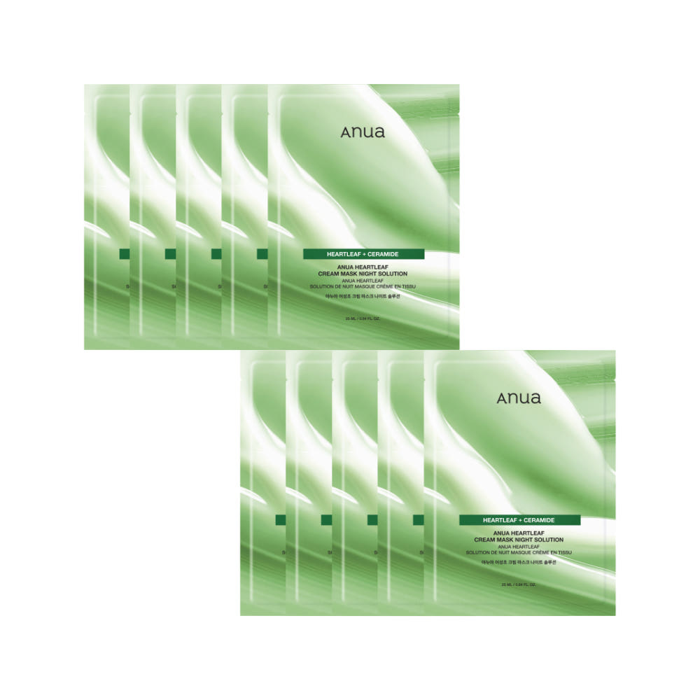 Anua Anua Heartleaf Cream Mask Night Solution 25ml X 10ea – Facial Mask product image