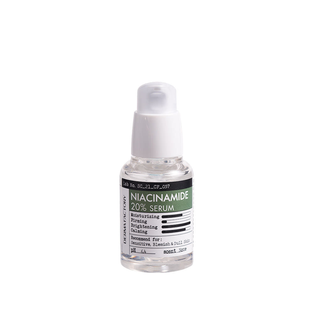 DERMA FACTORY DERMA FACTORY Niacinamide 20% Serum 30ml – serum product image