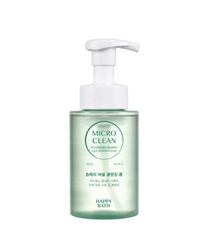 HAPPY BATH [HAPPY BATH] Micro Clean Soapberry Bubble Cleansing Foam 300ml – Cleansing Foam product image