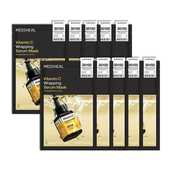 MEDIHEAL MEDIHEAL Vitamin C Wrapping Serum Mask 25ml X 10ea – Facial Mask product image