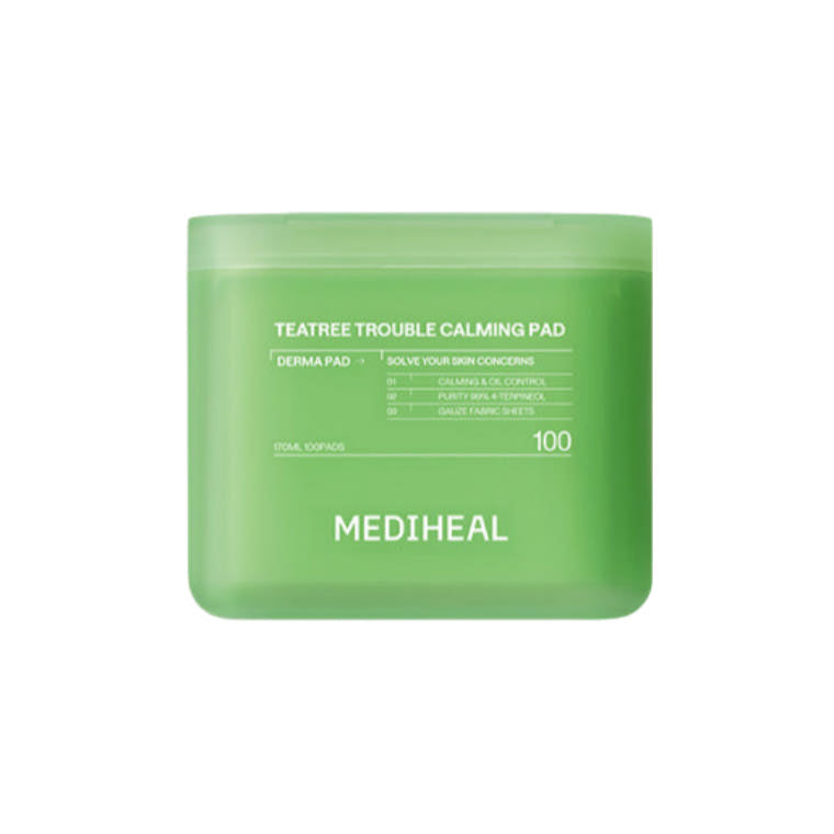 MEDIHEAL MEDIHEAL Teatree Trouble Calming Pad 170ml/100ea – Toner Pad product image