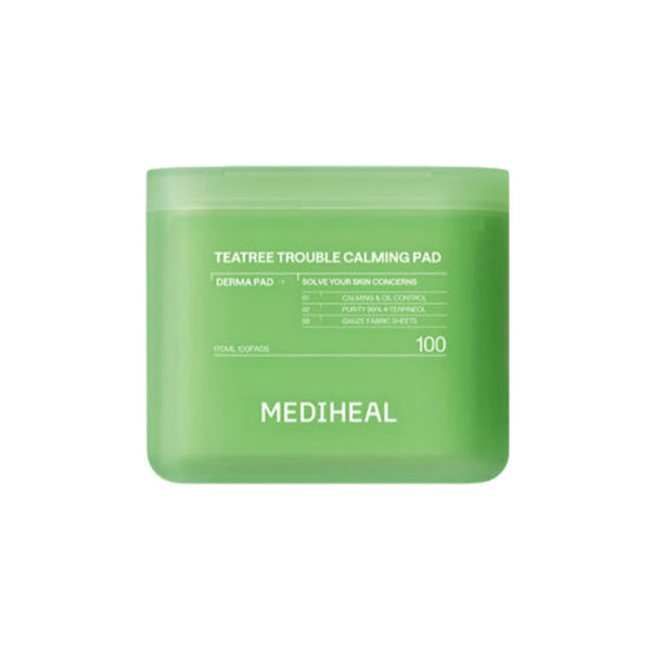 MEDIHEAL MEDIHEAL Teatree Trouble Calming Pad 170ml/100ea – Toner Pad product image