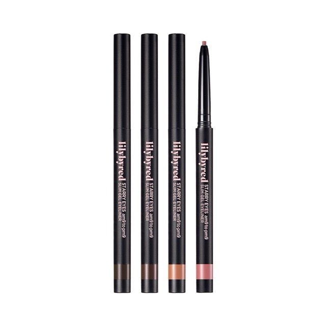 lilybyred lilybyred Starry Eyes Am9 to Pm9 Slim Gel Eyeliner 0.14g (5colors) – Eyeliner product image
